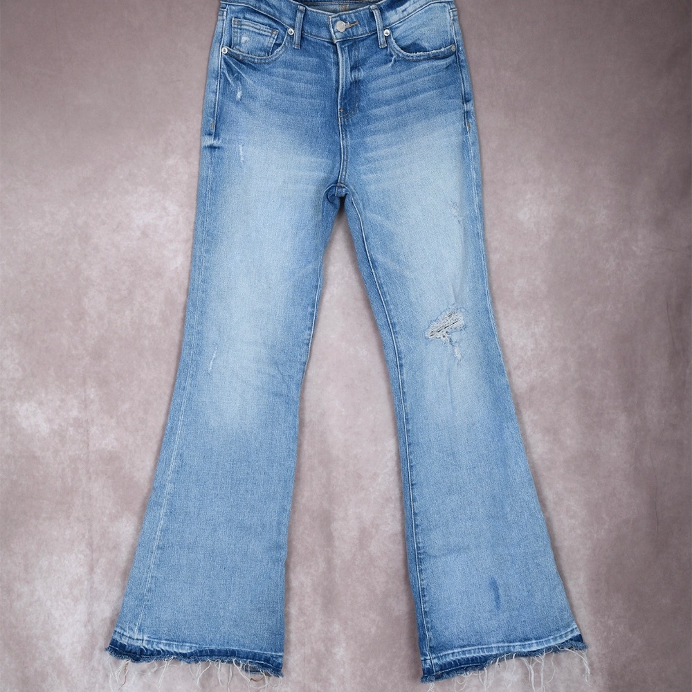 Express Raw Hem Flares!